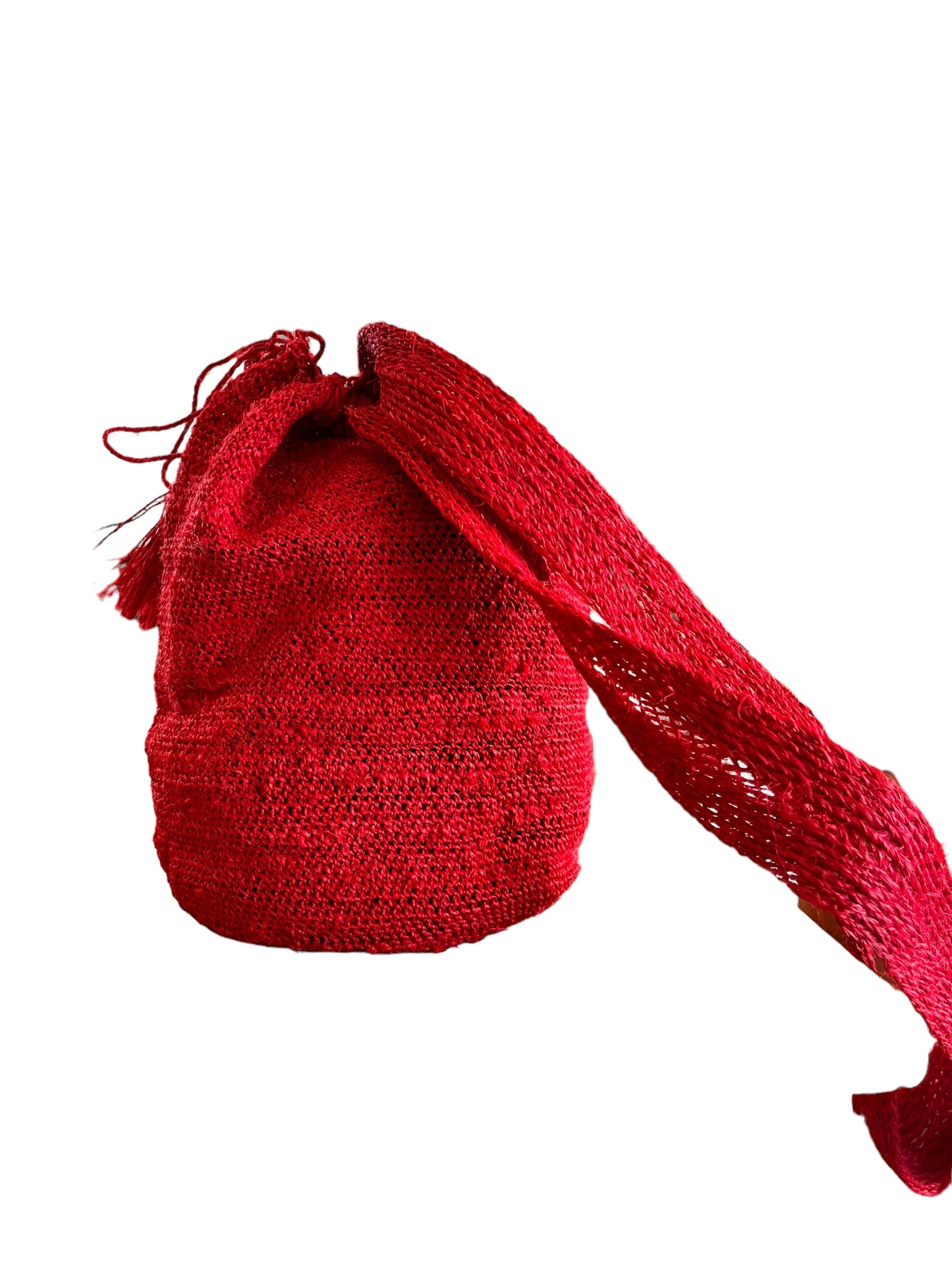 TRADITIONAL RED FIQUE BACKPACK
